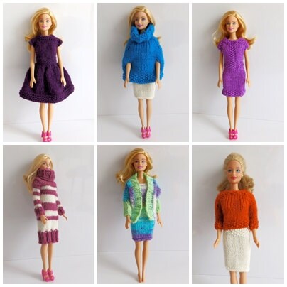 Bundle of 6 Knitting Patterns