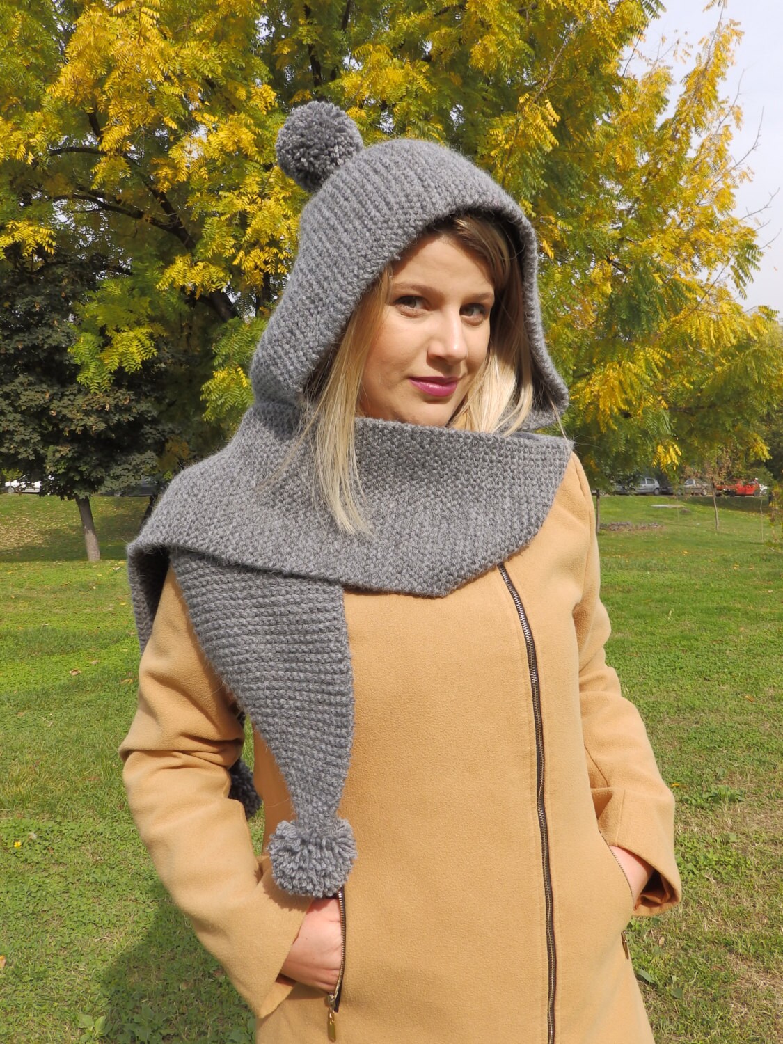 Jasminne Hoodie Scarf