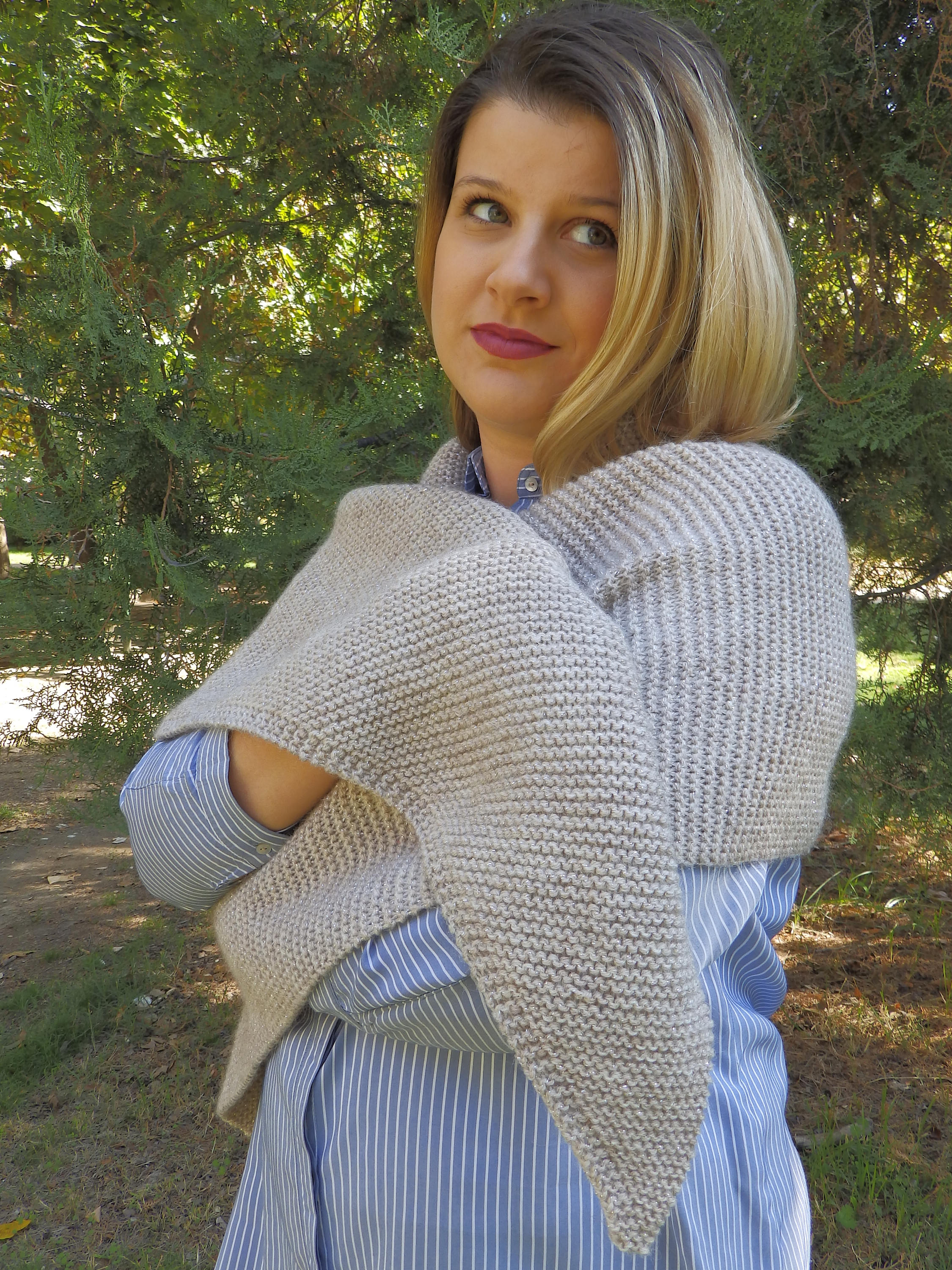 Rhombus Lady Wrap, Lady Winter Wrap