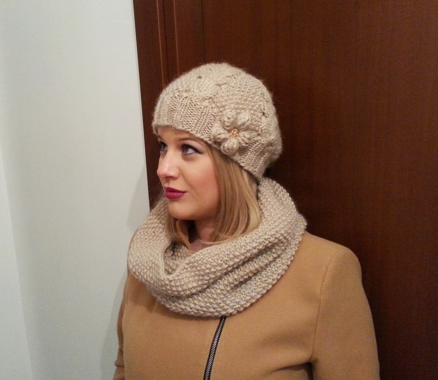 Shy Lady Cowl, Adult, Teen, Child Cowl, Unisex Cowl, Winter cowl